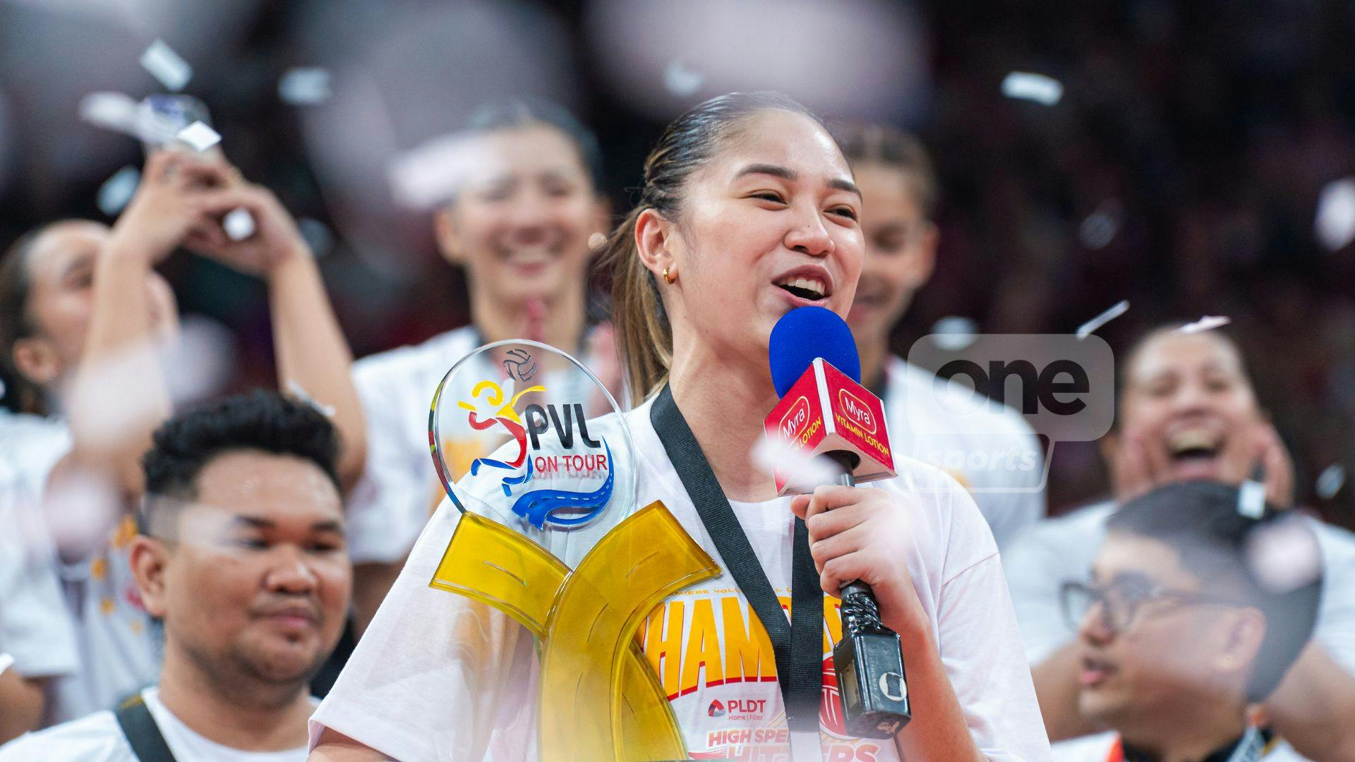 Mika Reyes celebrates Finals MVP plum, but says PLDT’s first PVL title matters most
